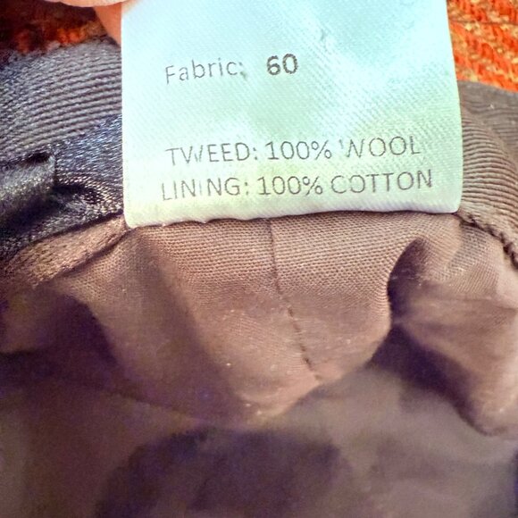 Vintage Irish Plaid Wool Hat Newsboy Cap Fall Bucket Cloche Autumn Campus Style - Picture 10 of 16